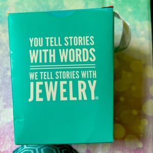 Origami Owl Box and Fabric Storage Pouch